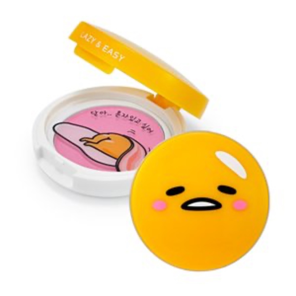 Holika Holika Gudetama Lazy & Easy Blusher #2 Blush Color PK02 Plum Jelly